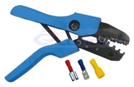 Crimping pliers for insulated flat quick-connect treminals KSI9006
