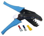 Crimping pliers for insulated flat quick-connect treminals KSI-9006R