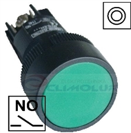 Tipkalo PVC 22mm ,NO ,zelena