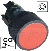 Tipkalo PVC 22mm ,CO ,crveno
