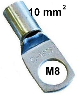 Neizolirana okasto-cjevatsa Stopica  10 mm2 M 8