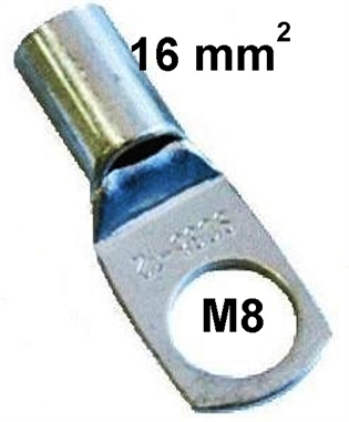 Neizolirana okasto-cjevatsa Stopica  16 mm2 M 8