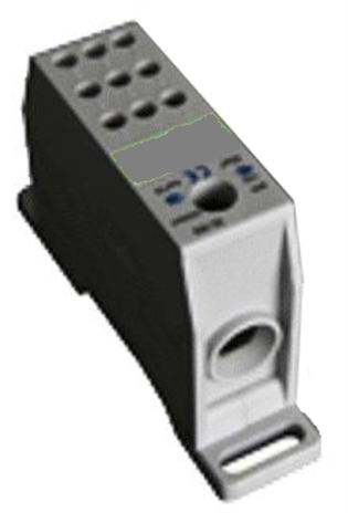 Block-Verteilerklemme 35-9x4 grau