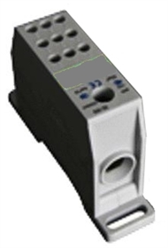 Block-Verteilerklemme 35-9x4 grau