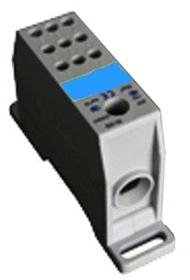  Block-Verteilerklemme 35-9x4 blau