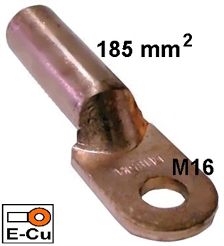 Neizolirana produžena bakrena okasto-cjevatsa Stopica 185 mm2 M16