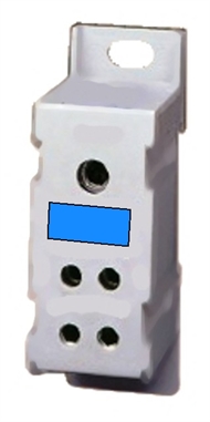 Block-Verteilerklemme 50-4x16 blau