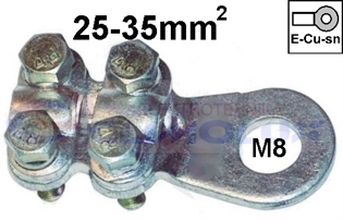 Vijčana okasta stopica  25-35 mm2 M 8