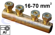 Aluminium screw connector  16-70 mm2