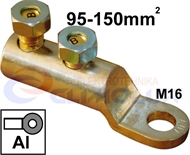 Aluminium screw ring terminal  95-150 mm2