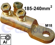 Vijčana aluminijska okasta stopica 185-240 mm2