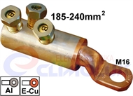 Vijčana bakreno-aluminijska okasta stopica 185-240 mm2
