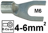 Neizolirana viličasta stopica  4-6mm2 M6