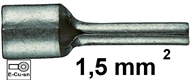 Igličasta stopica 1,5 mm2 neizolirana