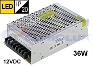 LED driver 36W/12VDC IP20