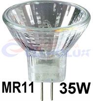 Halogen lamp with dichroic mirror MR11 35W ,12V