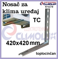 Nosač za klima uređaj - mali - 420x420mm toplocinčan