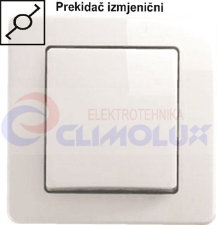 Ekonomik bijeli Prekidač izmjenični