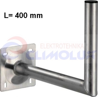 Antenski zidni nosač 400mm kutni L, pocinčan