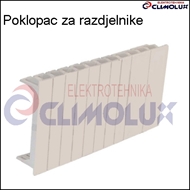 Abdeckstreifen für Kleinverteiler 6 module, weiss