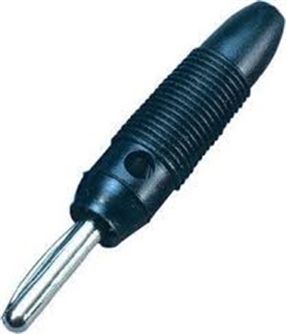 Bananenstecker 2 schwarz