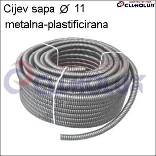 Cijev sapa fi 11 metalna-plastificirana