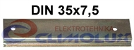 Hutschiene DIN 35x7,5 ,L=1000mm, ungelocht