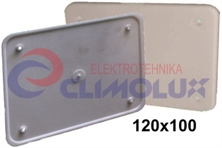 Poklopac 120 x 100 ,četvrtasti, bijeli