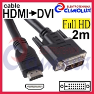 Audio-Video Cable HDMI to DVI 2,0m
