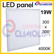 LED panel light, square, 19W/4000K 300x300 white