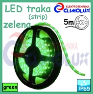 LED-FLEX strip waterproof IP65 green 60L Vt
