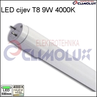 LED cijev T8  9W 4000K , 600mm,Lx