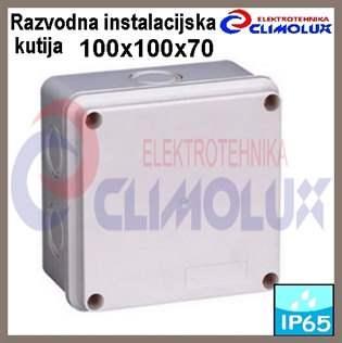 Nadžbukna razvodna kutija 100x100x70 IP65