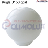 Milk glass globe fi 150