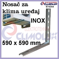 Wall mounted metal air conditioner monuting bracket 590x590mm Stainless