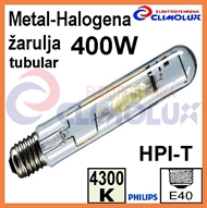 Halogen-Metalldampf lampe 400W E40 HPI-T , rohrförmig