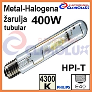 Metalhalogena žarulja 400W E40 HPI-T , tubular