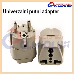 Utikač univerzalni putni adapter UNI-E1