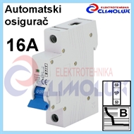 Automatski osigurač S7-B-1 polni, 16A 