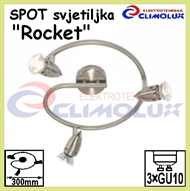 SPOTLIGHT BAR Rocket round 3xGU10