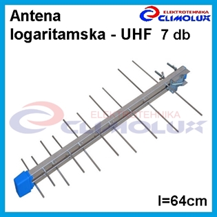 Antena Logaritamska UHF, 20 elementa 7db