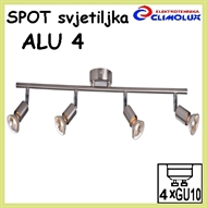 SPOTLIGHT BAR ALU 4  4xGU10
