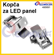 Mounting clip for LED panel recessed installation