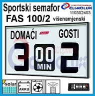 Sportski višenamjenski semafor FAS 100/2