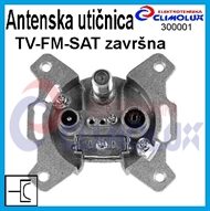 Triple Antena Socket TV-FM-SAT