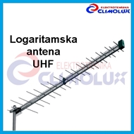 Terrestrial antenna logarithmic, External, UHF 14dB 104cm