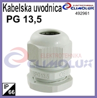 Kabelska uvodnica PG 13,5 IP66, plastična