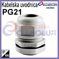 Plastic cable cland PG21 ,IP66