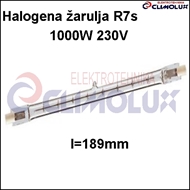 Linear halogen bulb R7s 1000W, 