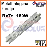 Metal halide lamp double ended Rx7s 150W 4000K, VTH